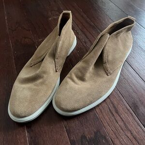 Peter Millar Brown Suede Chukka Boots
